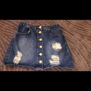 Forever 21 Size Small Jean Skirt